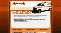 Desktop Screenshot of anderson-air.com